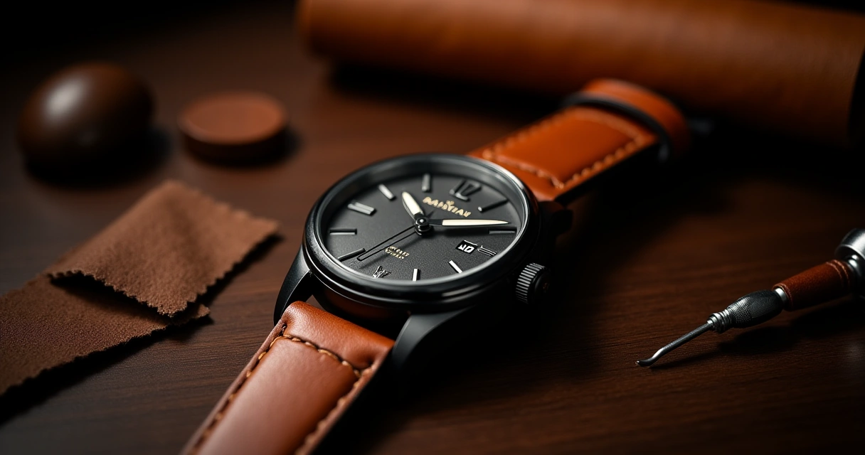 best father's day mens watches under $300 for summer gifts with leather straps