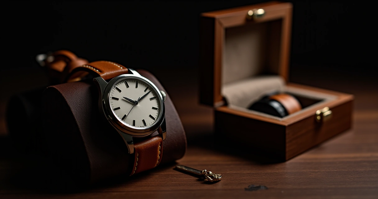 how to choose the perfect mens watch for father's day under $300 with a leather strap